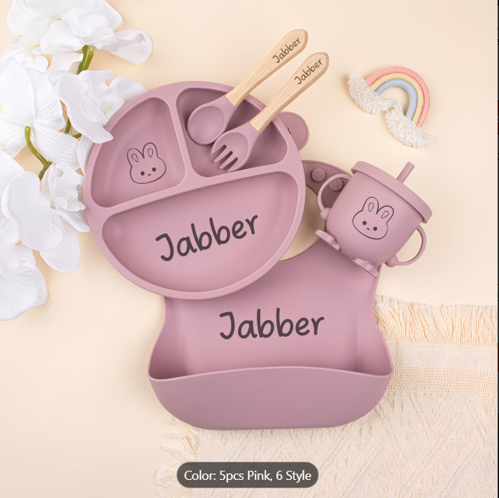 Tiny Haven™ Bespoke Silicone Feeding Collection