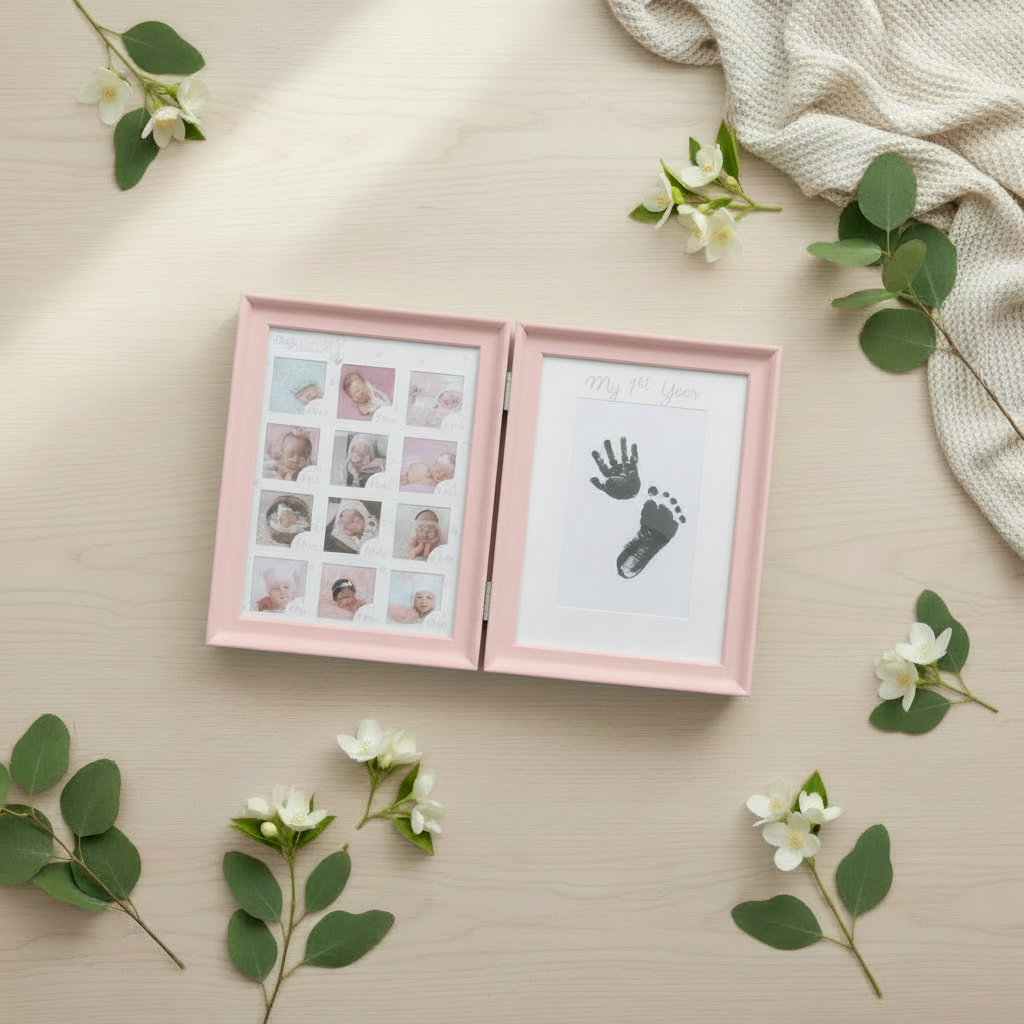 Pink Baby Keepsake Frame