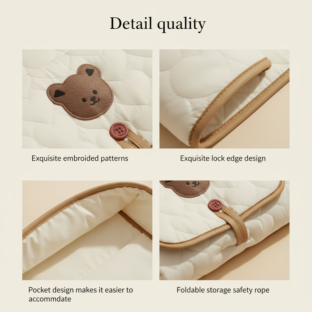 Portable Changing Pad - Detail Quality Clean